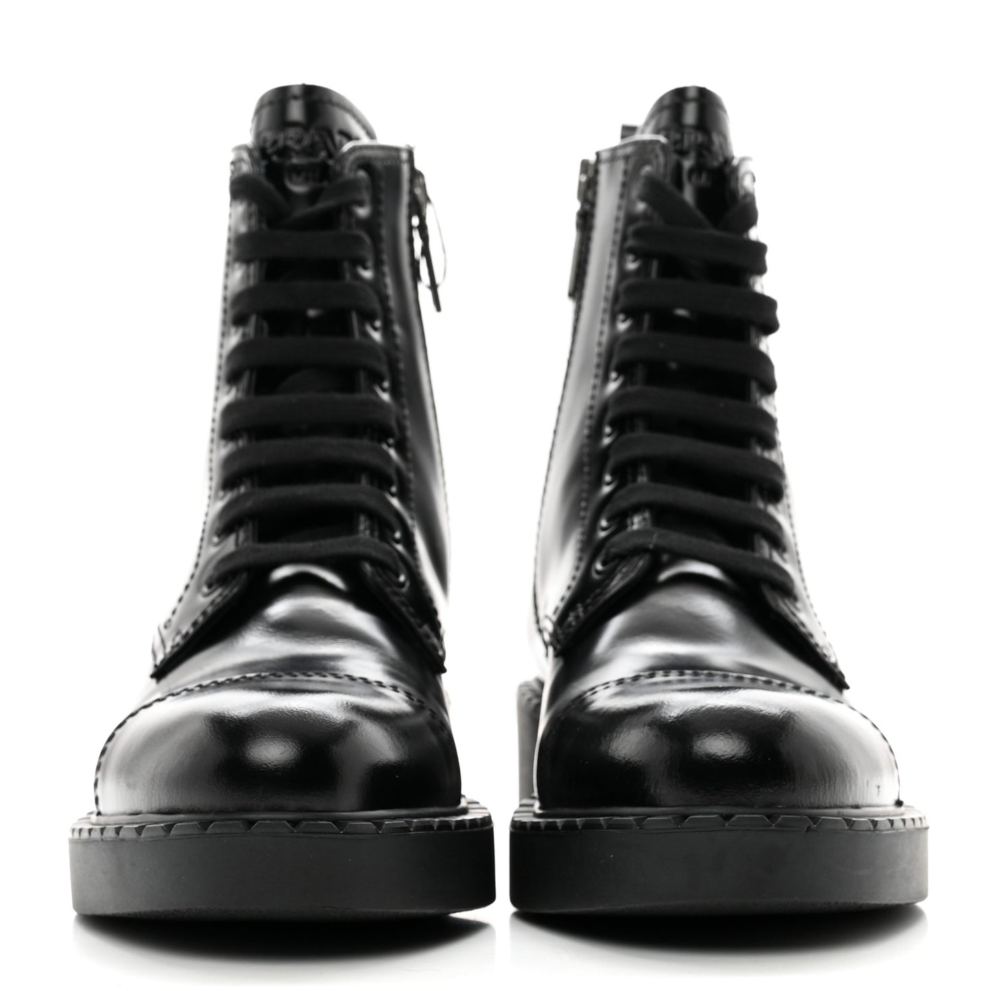 Spazzolato Chocolate 50mm Combat Boots 36 Black