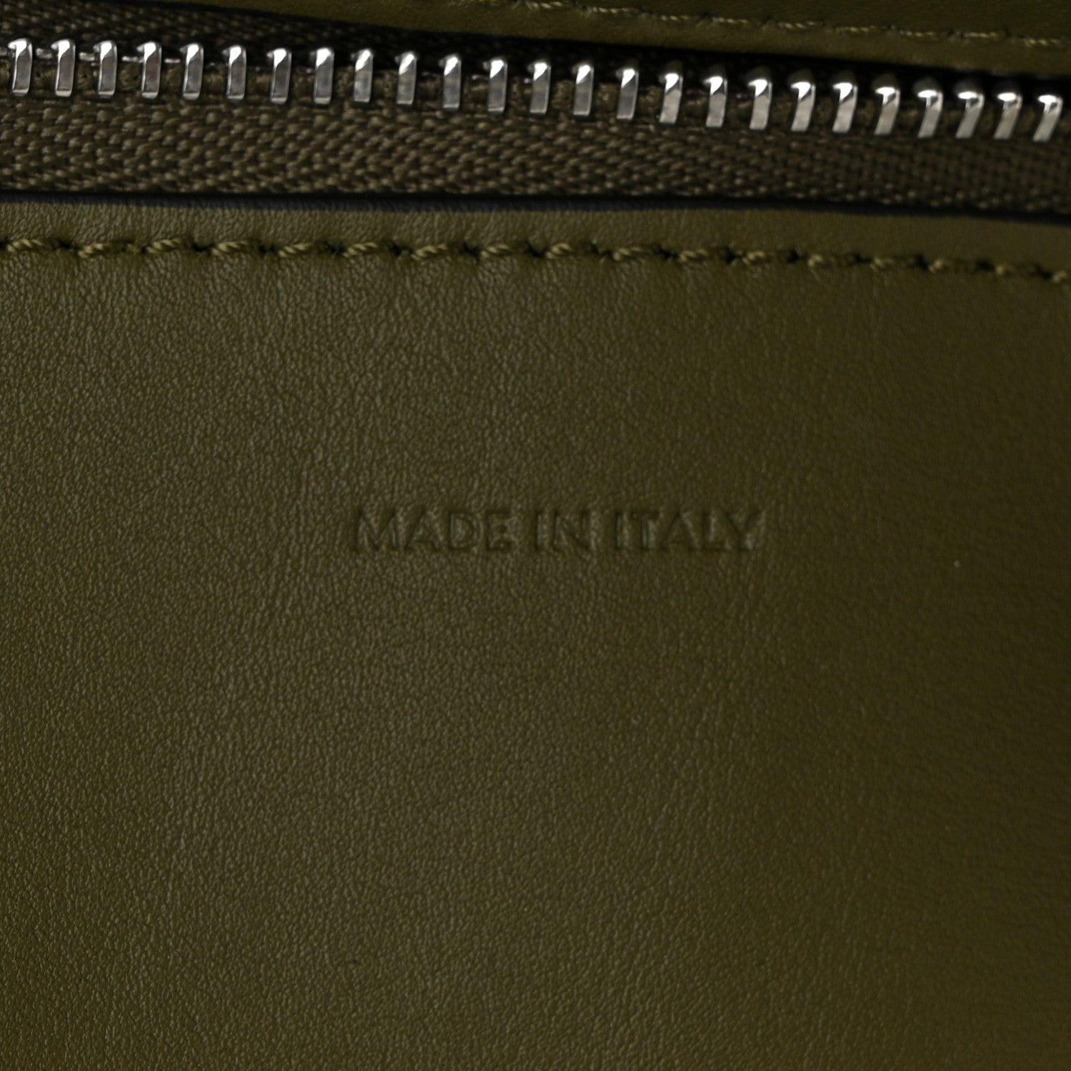 Celine Smooth Calfskin Small Big Bag Army Green 7 of 11
