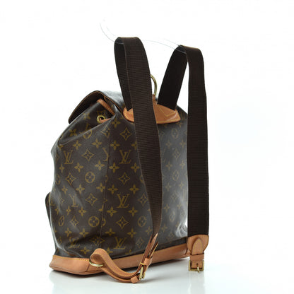 Louis Vuitton Monogram Montsouris GM Backpack 3 of 10