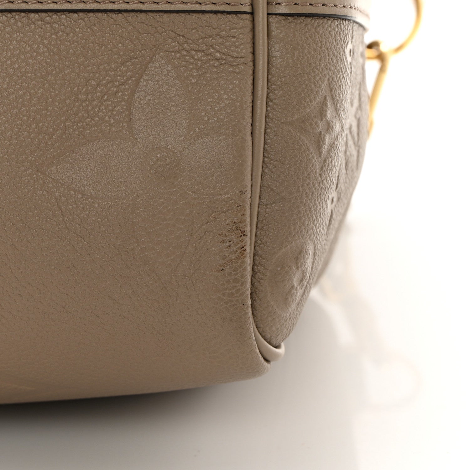 Louis Vuitton Empreinte Monogram Giant Keepall Bandouliere 45 Tourterelle 9 of 14