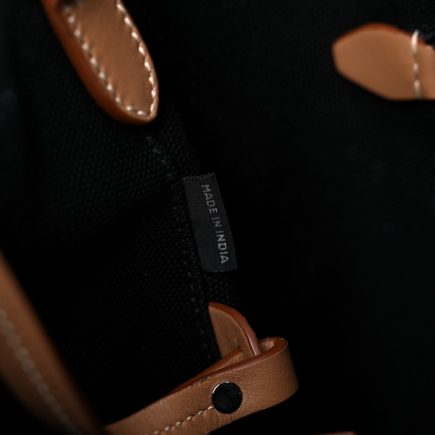 Canapa Small Shopping Tote Black