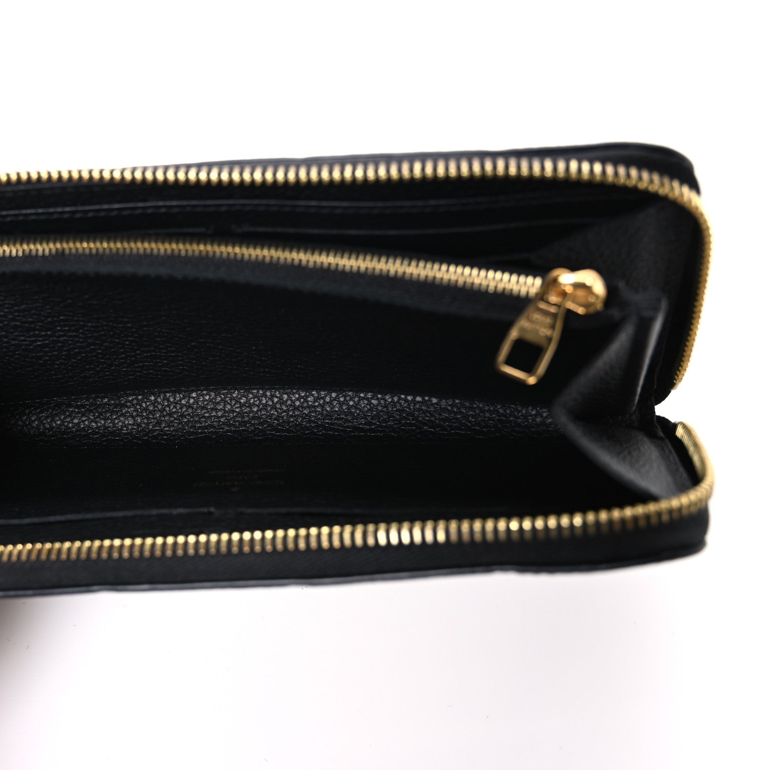 Louis Vuitton Empreinte Clemence Wallet Black 5 of 6