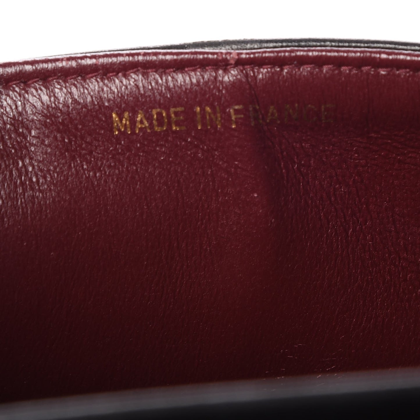 Lambskin Quilted Small Double Flap Black