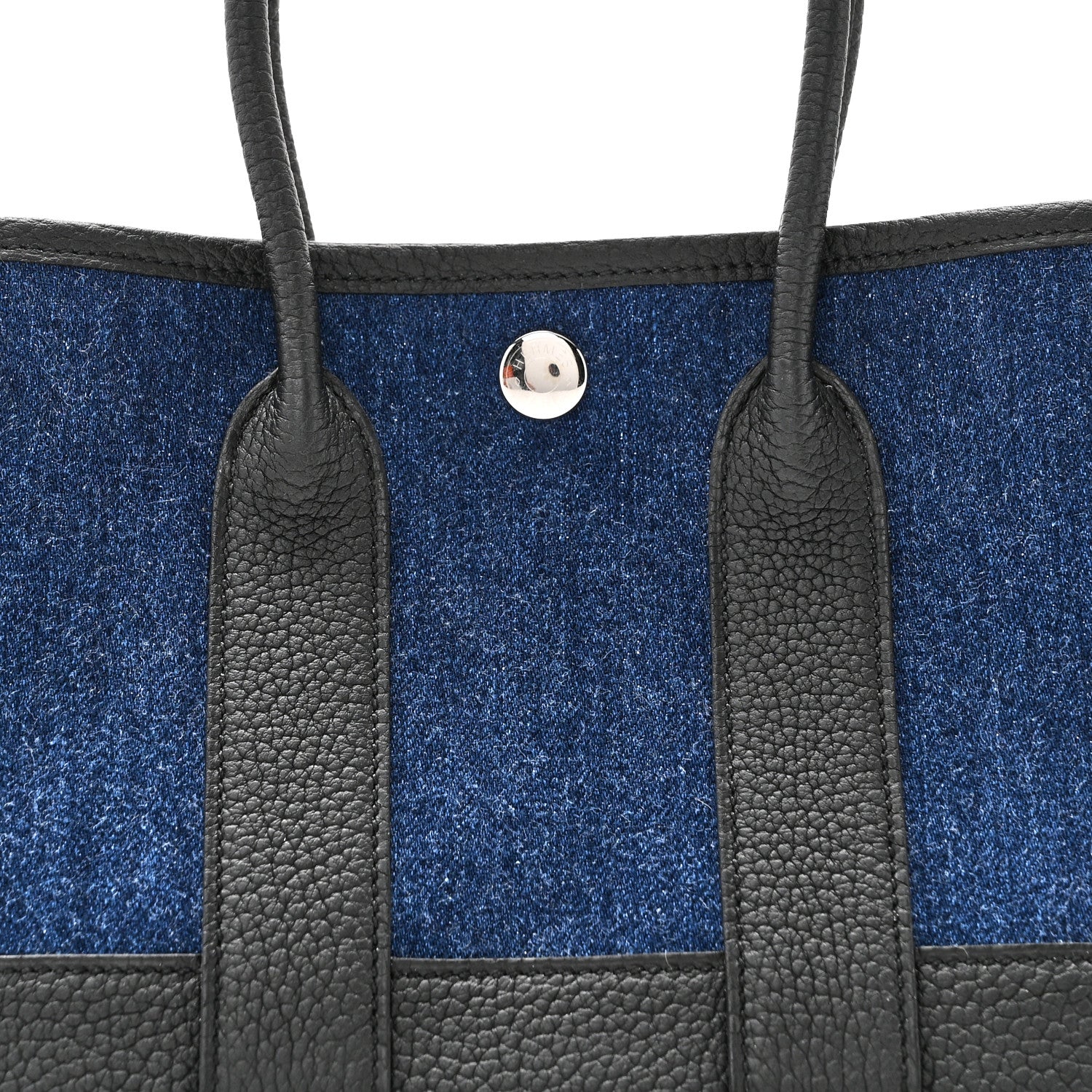 Hermes Denim Toile Negonda Neo Garden 23 Black 8 of 11