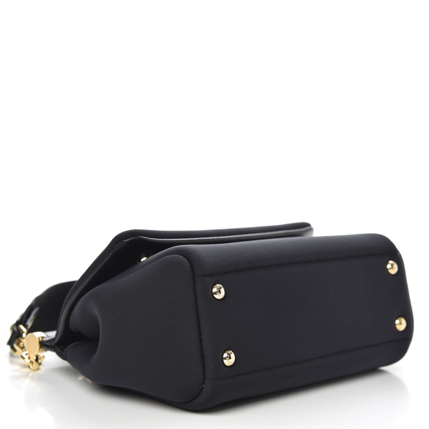 Dolce & Gabbana Neoprene Small Miss Sicily Satchel Black 4 of 9
