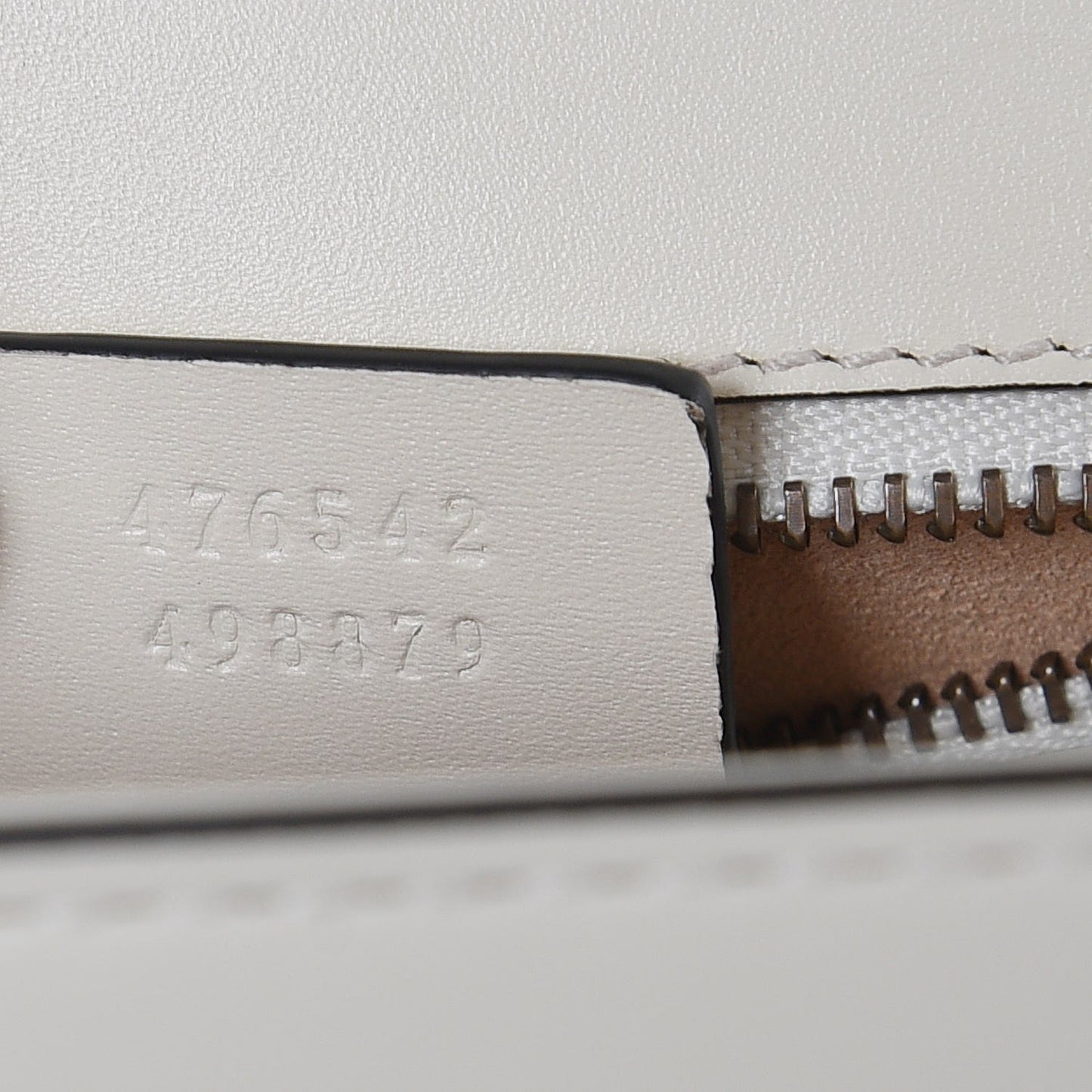 Calfskin Sylvie Web Queen Margaret Shoulder Bag Mystic White Black