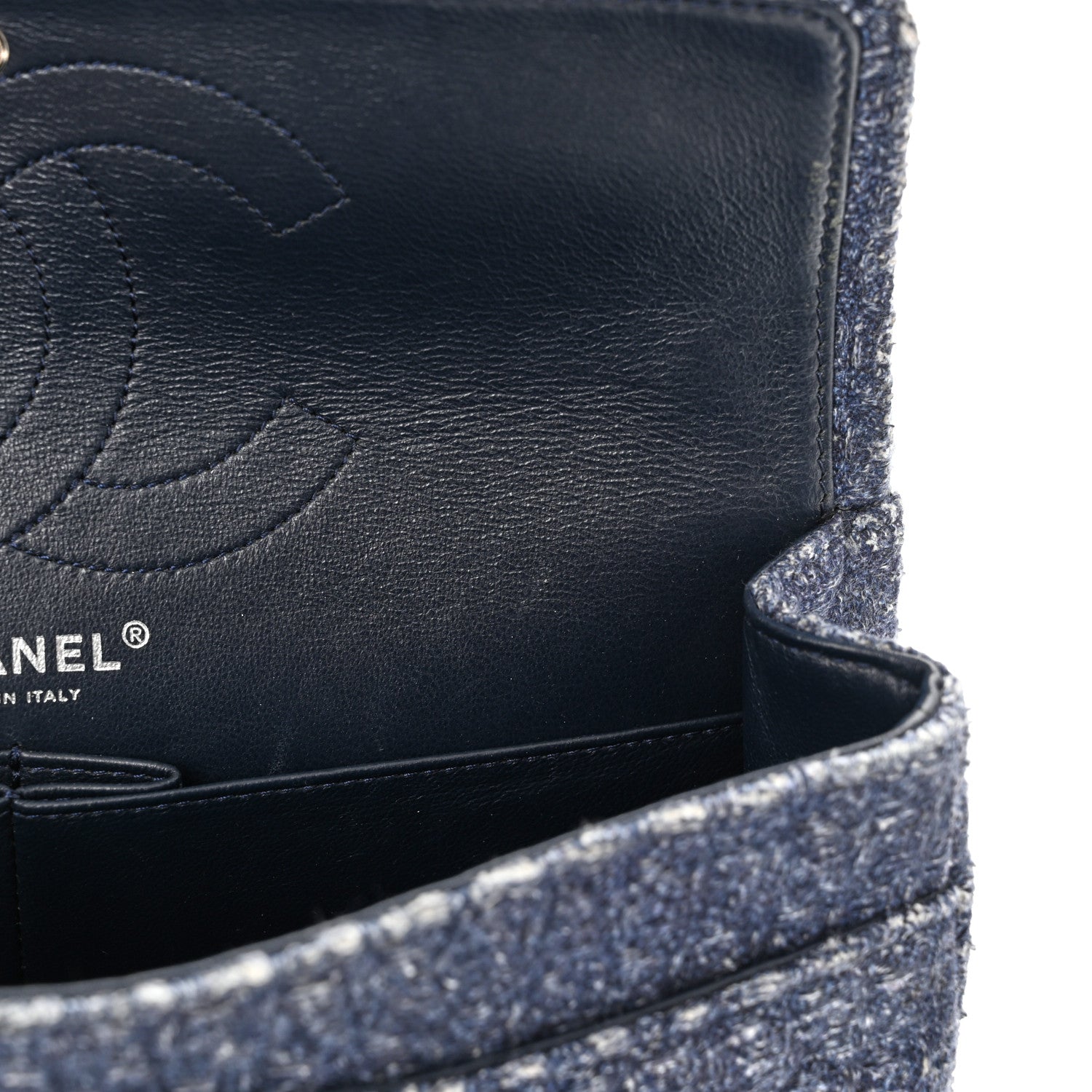 Chanel Tweed 2.55 Reissue 226 Flap Blue 11 of 11