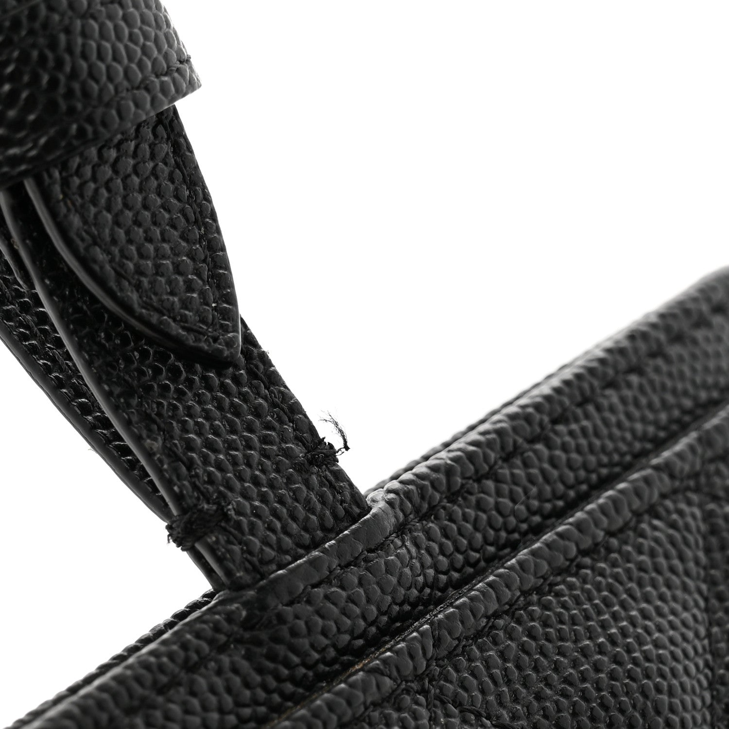 Chanel Caviar Quilted Luggage Tag Black 6 of 6