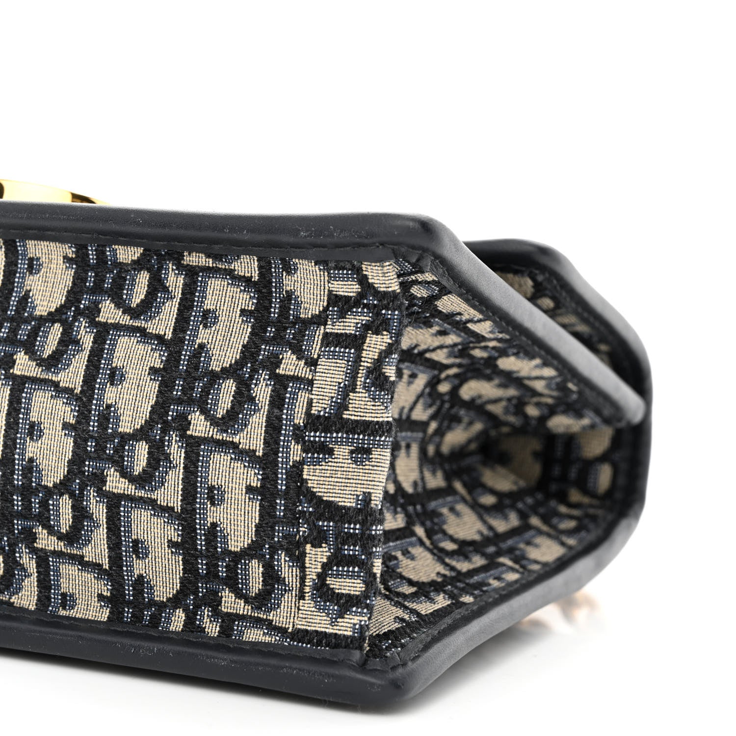 Christian Dior Oblique 30 Montaigne Chain Flap Bag Blue 10 of 10