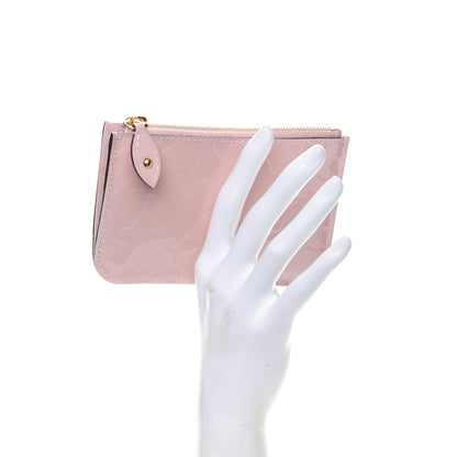 Louis Vuitton Vernis Key Pouch Rose Ballerine 2 of 7