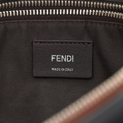 Fendi Vitello Dolce 4 Color Medium By The Way Multicolor Boston Bag Blue Notte Baby Pink 6 of 8