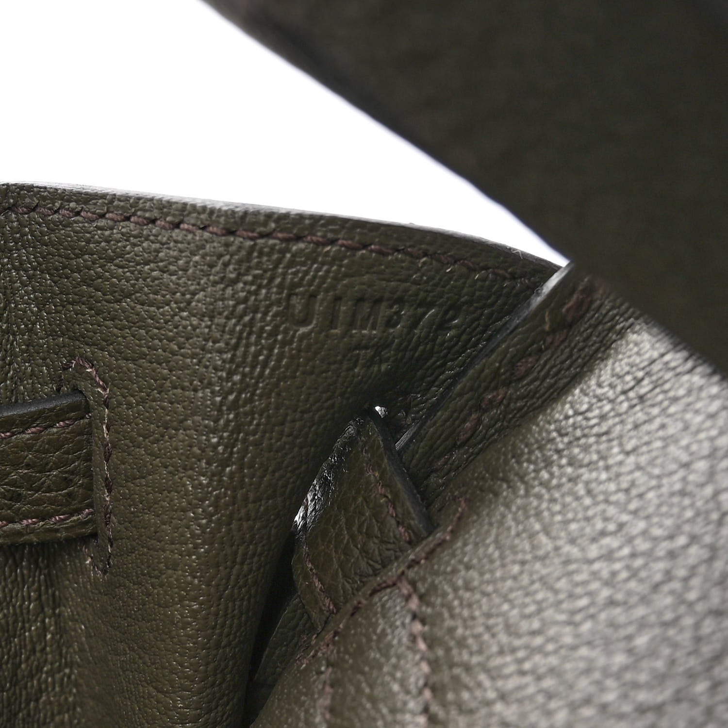 Hermes Togo Birkin 25 Vert De Gris 7 of 10