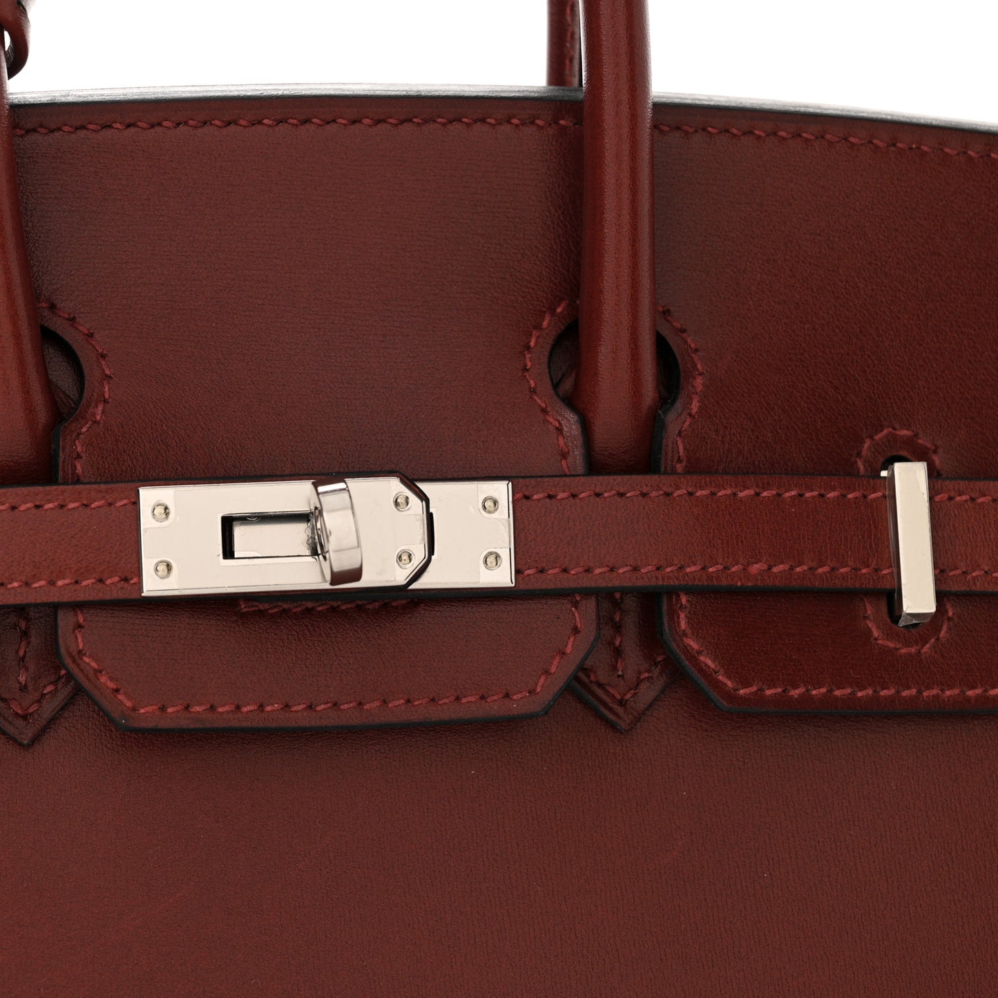 Box Birkin Sellier 25 Rouge H