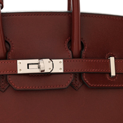 Hermes Box Birkin Sellier 25 Rouge H 12 of 13