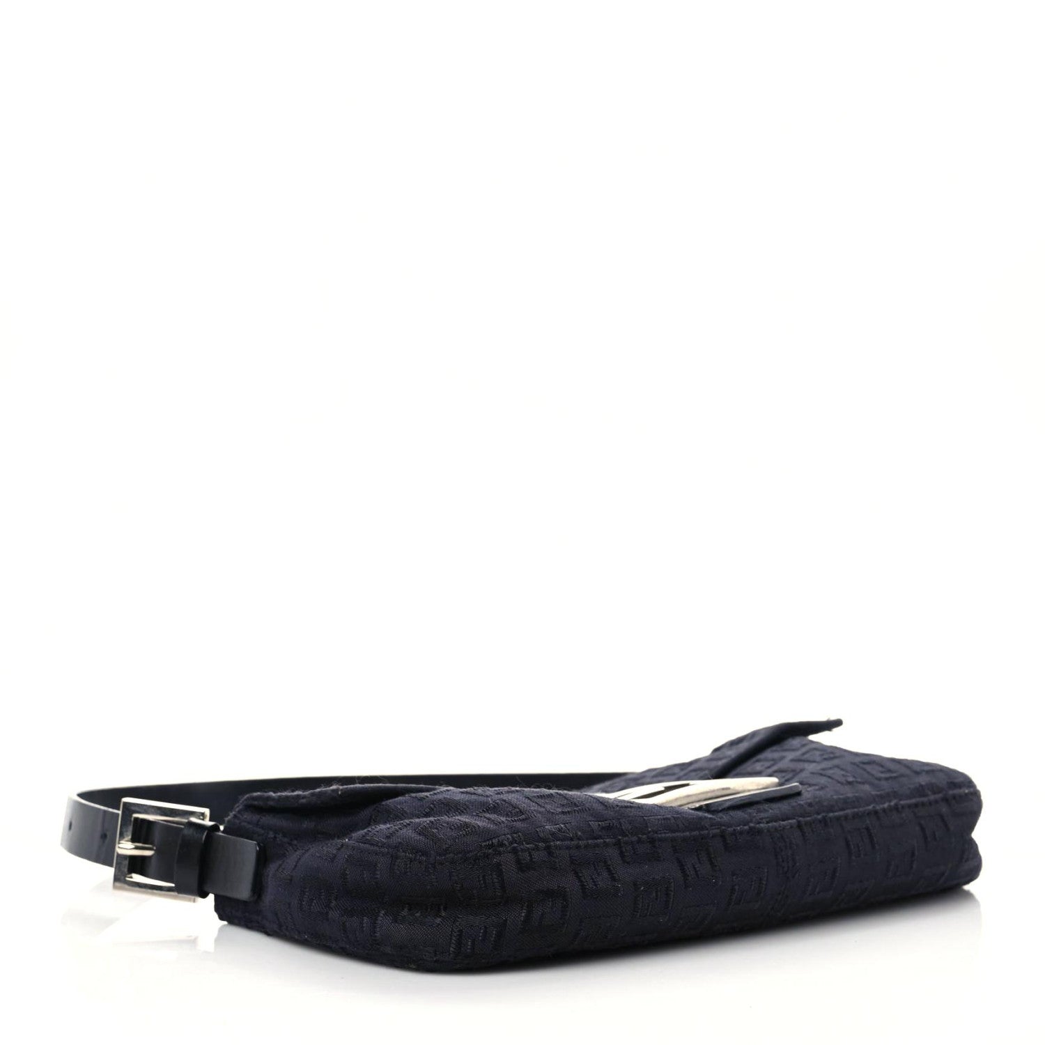 Fendi Zucchino Baguette Black 4 of 18
