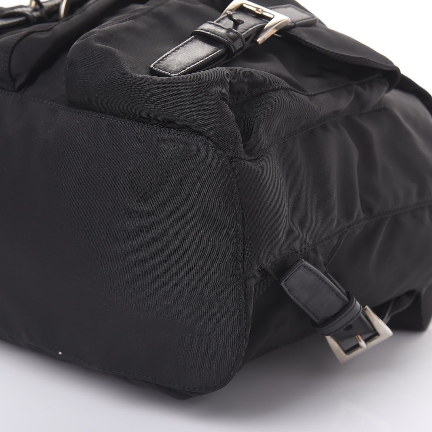 Prada Nylon Vela Medium Backpack Black 6 of 8