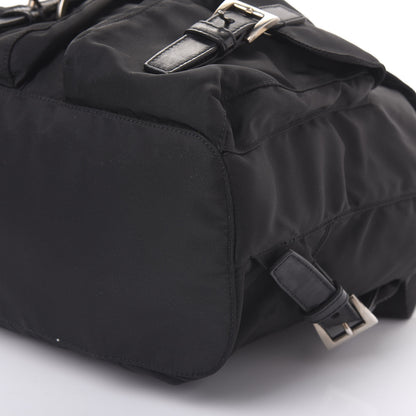Prada Nylon Vela Medium Backpack Black 6 of 8