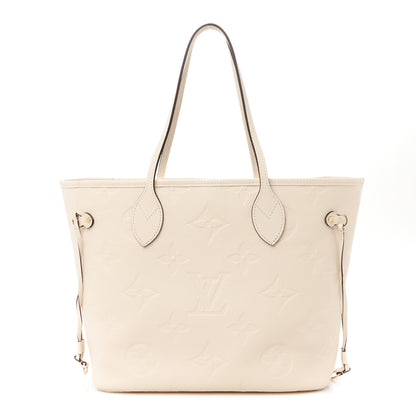 Louis Vuitton Empreinte Monogram Giant Neverfull MM Cream 1 of 11