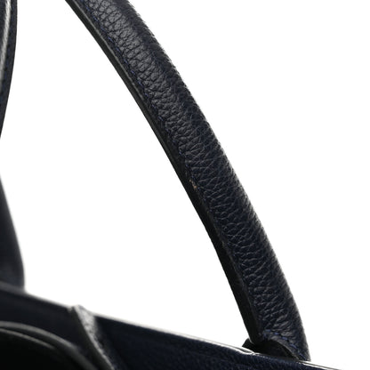 Chanel Grained Calfskin Medium Neo Executive Shopper Tote Dark Blue 16 of 16