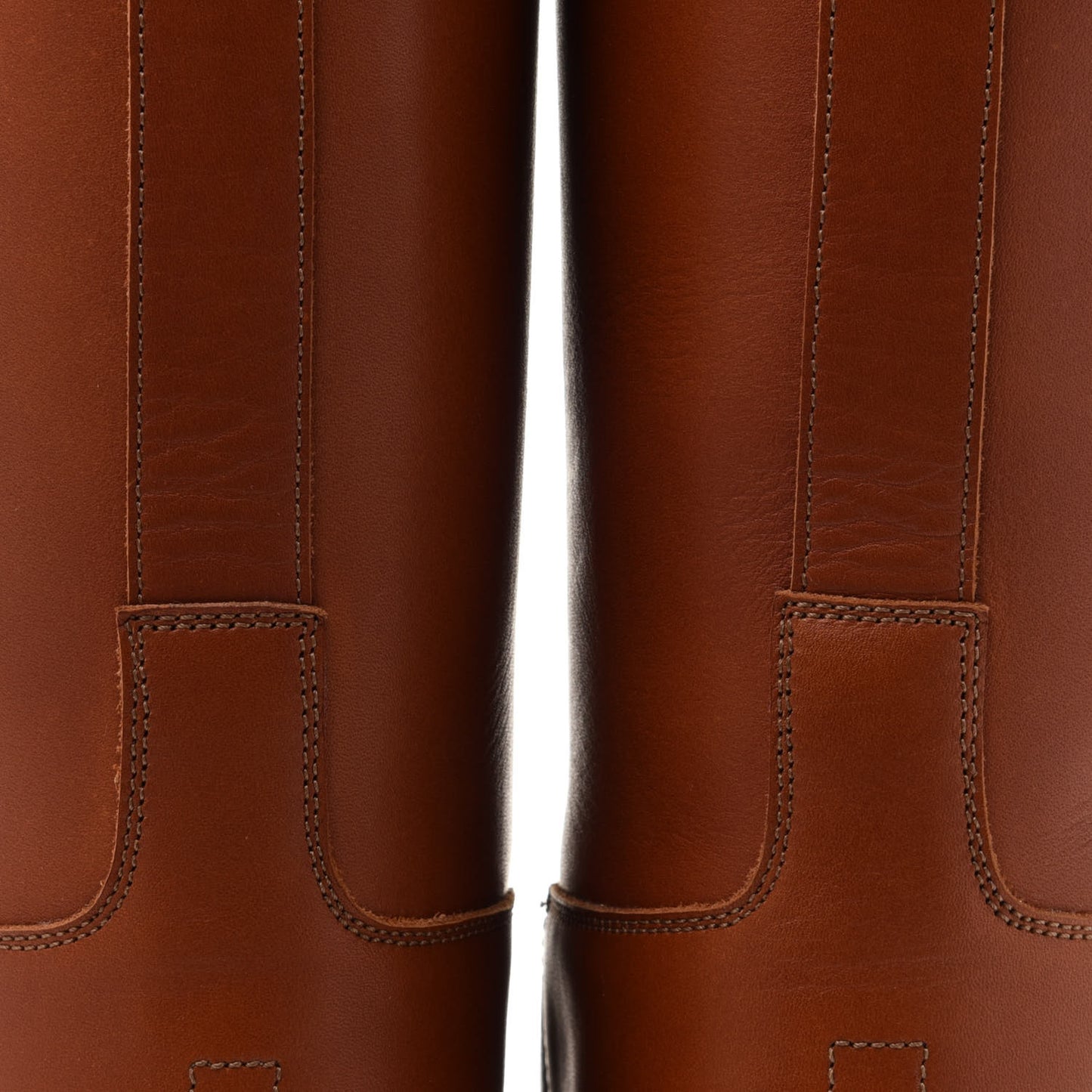 Heritage Calfskin Kelly Jumping Boots 37.5 Naturel