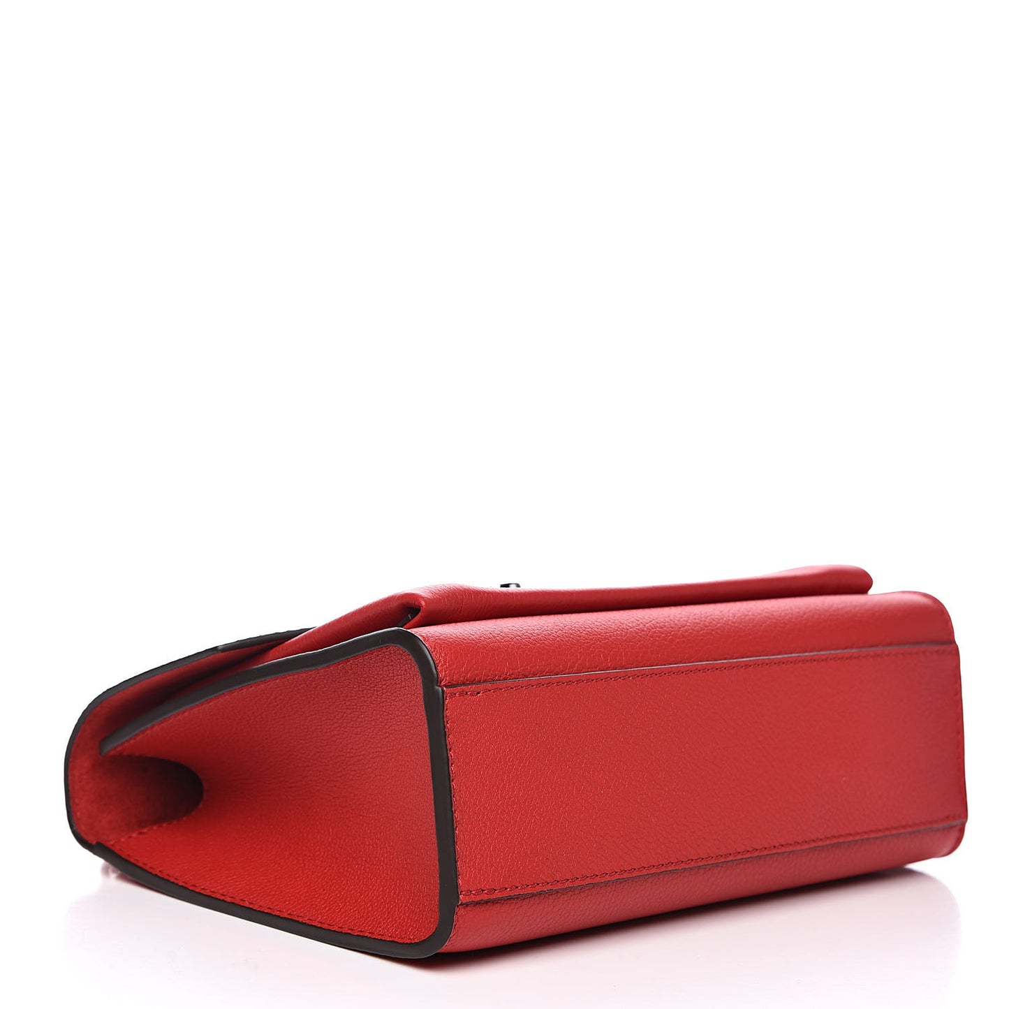 Soft Calfskin Mylockme Chain Bag BB Rubis