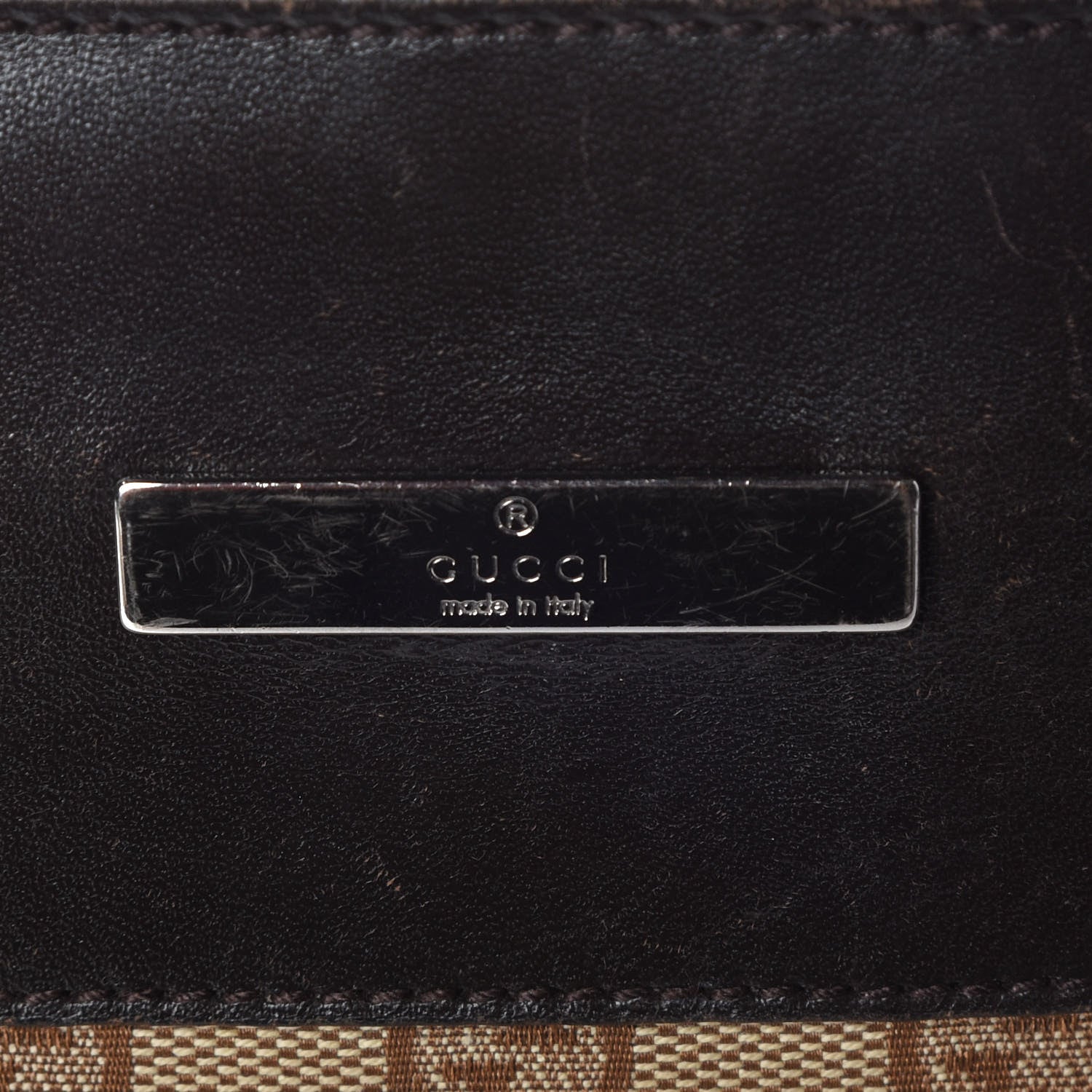 Gucci GG Monogram Messenger Crossbody Bag Brown 13 of 13