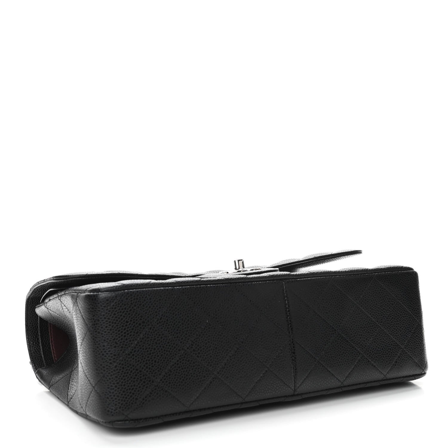 Chanel Caviar Quilted Jumbo Double Flap Black 4 of 11