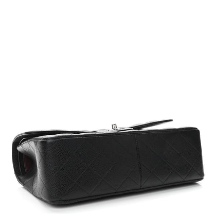 Chanel Caviar Quilted Jumbo Double Flap Black 4 of 11