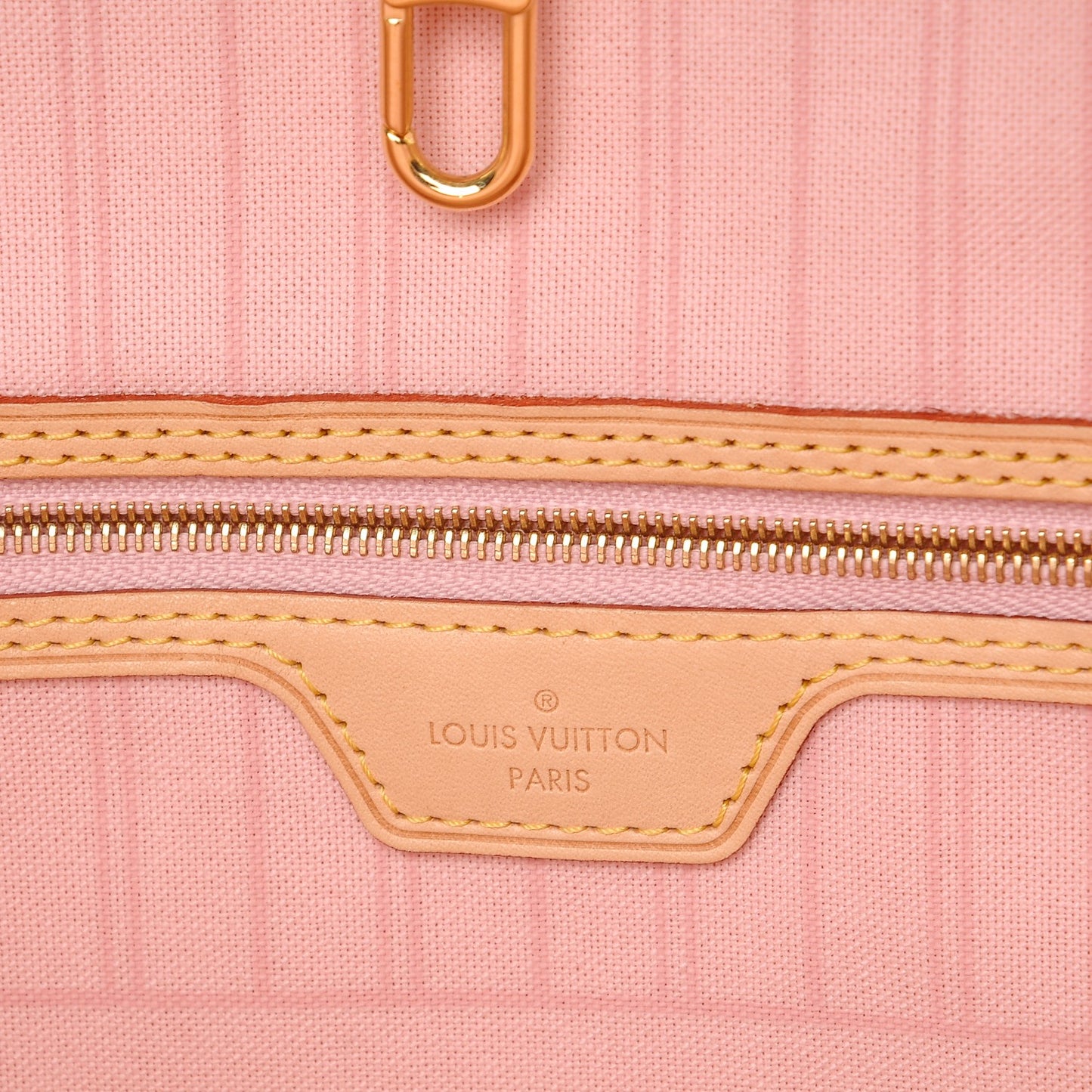 Damier Azur Neo Neverfull MM Rose Ballerine
