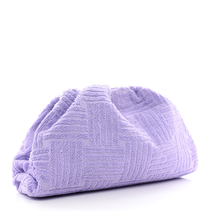 Bottega Veneta Sponge Fabric The Pouch Clutch Wisteria 3 of 7