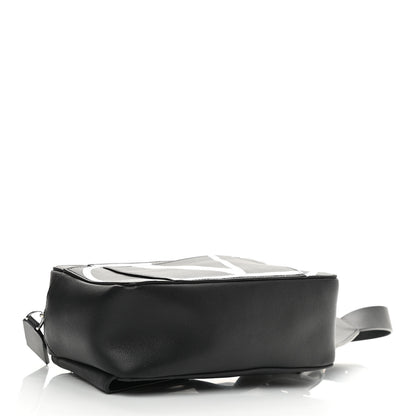 Valentino Garavani Calfskin Mens VLogo Belt Bag Black White 4 of 9