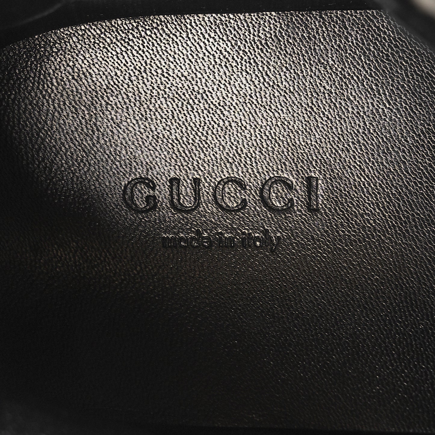 Calfskin Womens Interlocking G Sneakers 35.5 Black White