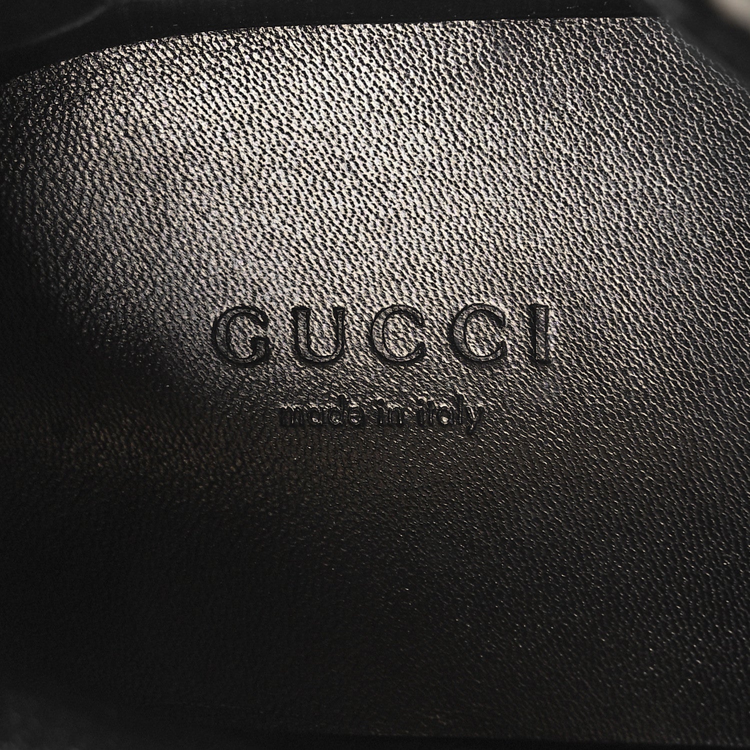 Gucci Calfskin Womens Interlocking G Sneakers 35.5 Black White 7 of 7