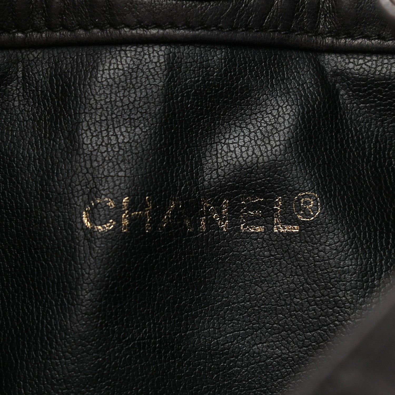Chanel Lambskin CC Timeless Backpack Black 7 of 14