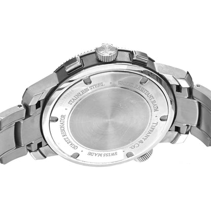 Tiffany Stainless Steel 42mm Mark T-57 Chronograph Quartz Watch Grey 4 of 4