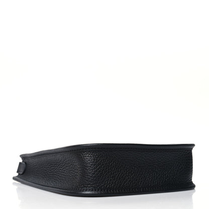 Hermes Taurillon Clemence Evelyne TPM Black 4 of 11