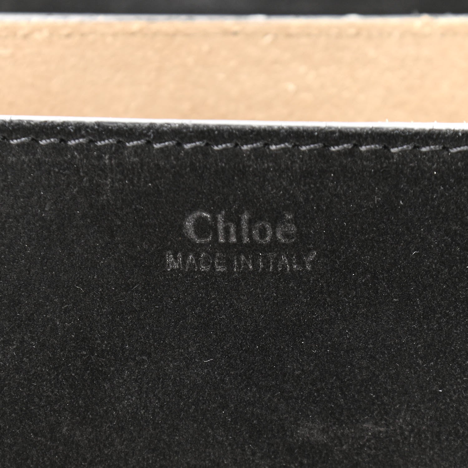 Chloe Suede Smooth Calfskin Drew Shoulder Bag Black 5 of 10