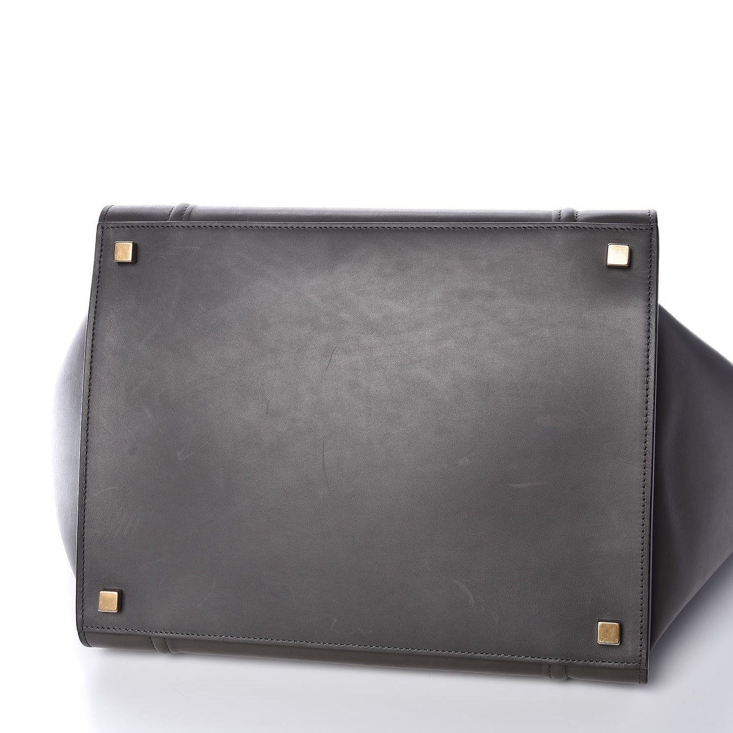 Smooth Calfskin Medium Phantom Luggage Grey