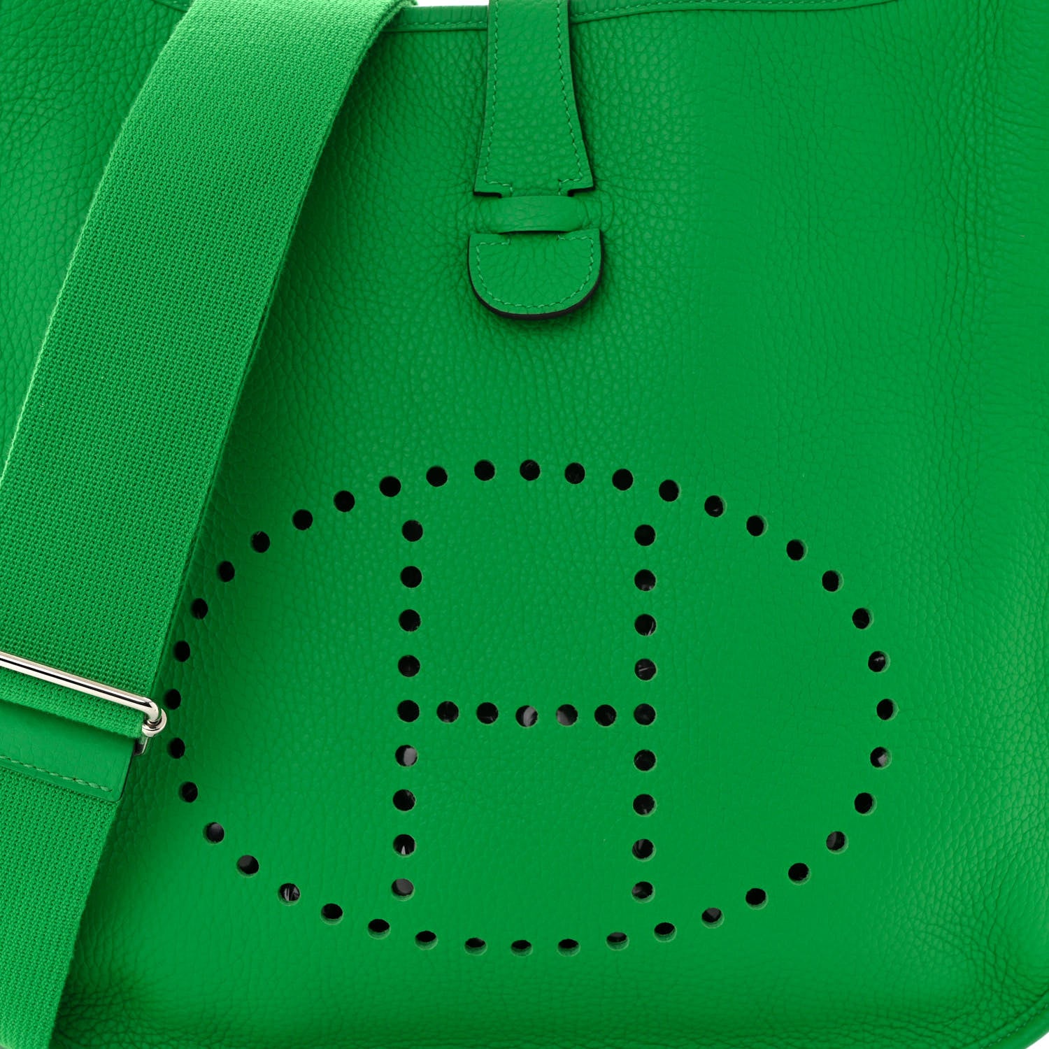 Hermes Taurillon Clemence Evelyne III GM Bambou 8 of 10