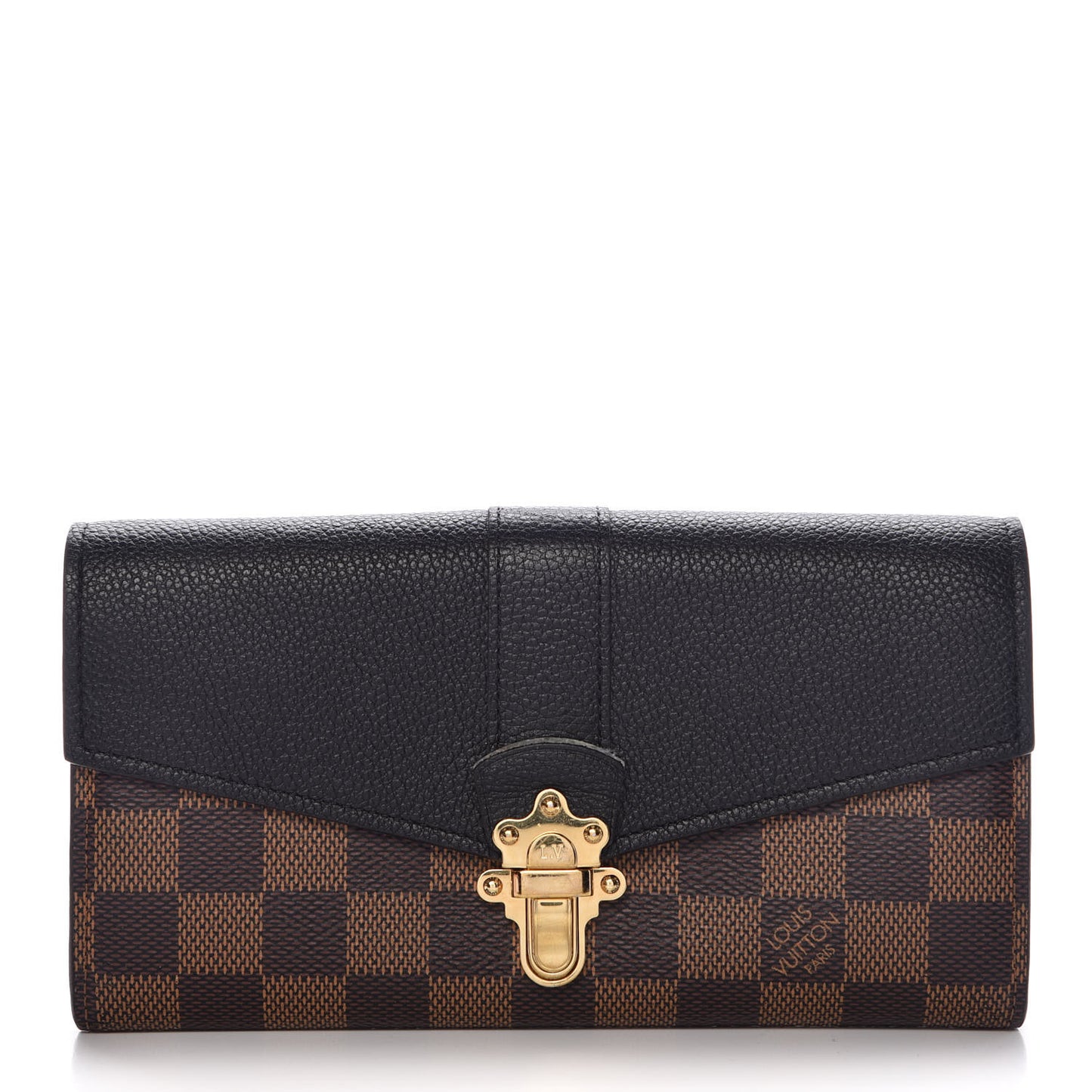 Damier Ebene Clapton Wallet Black