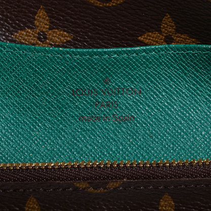 Louis Vuitton Monogram Emilie Wallet Green 5 of 7