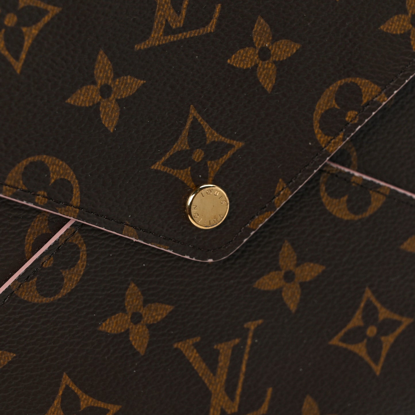 Monogram Large Kirigami Pochette Insert Rose Ballerine