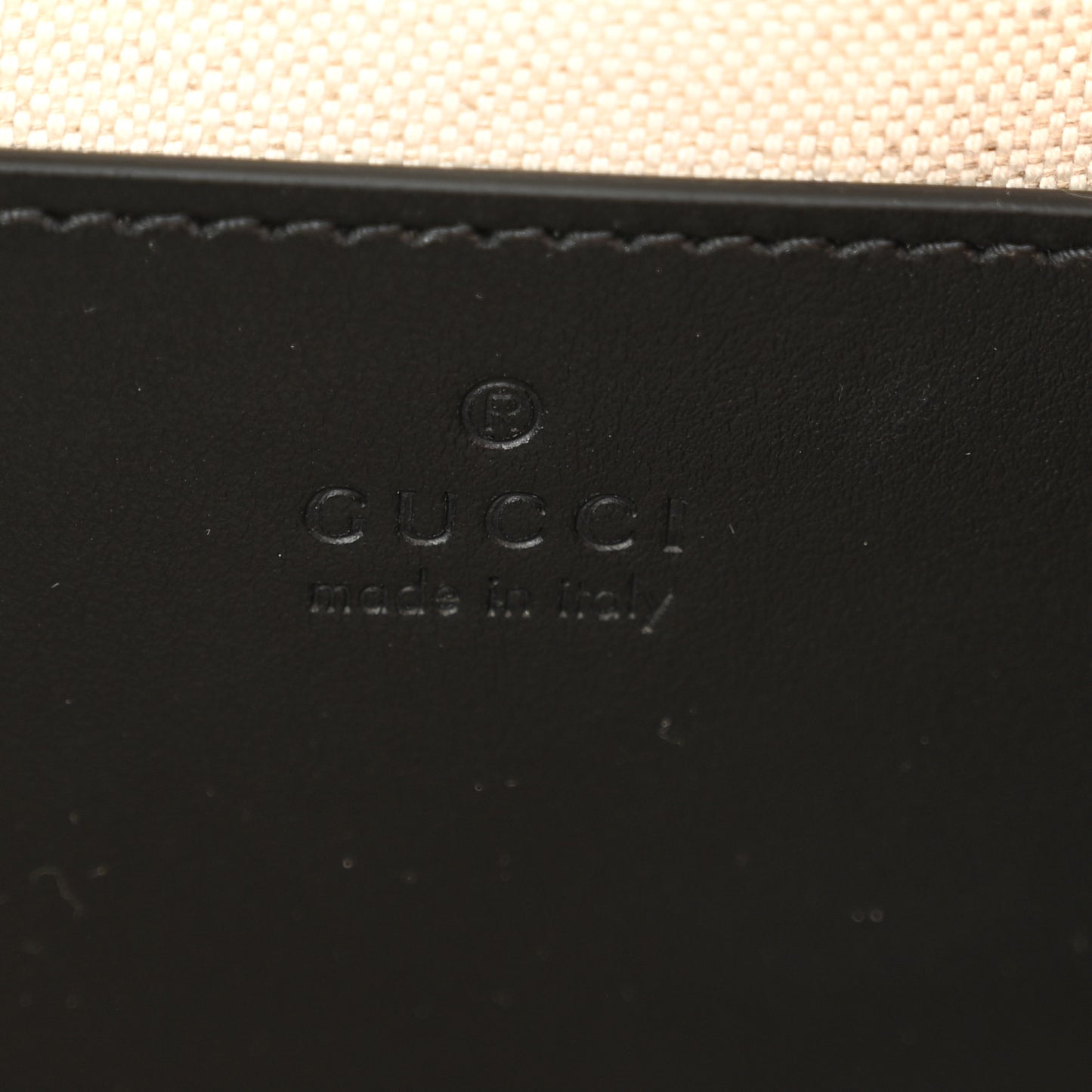 Calfskin GG Tennis Embossed Mini Duffle Bag Black