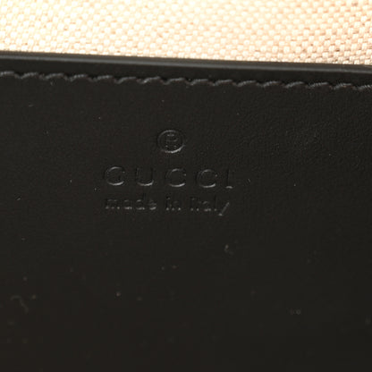 Gucci Calfskin GG Tennis Embossed Mini Duffle Bag Black 6 of 11