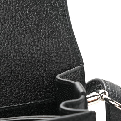 Hermes Taurillon Clemence Sac Roulis 23 Black 11 of 13