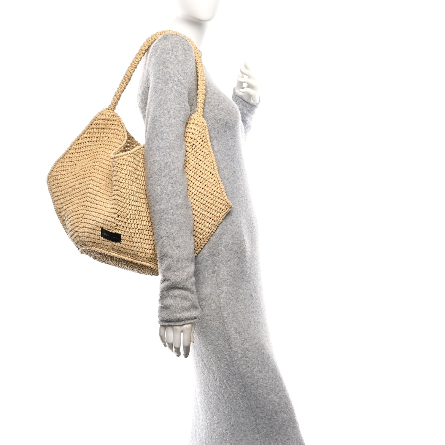 Khaite Raffia Olivia Hobo Natural 2 of 9