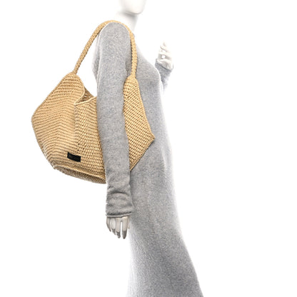 Khaite Raffia Olivia Hobo Natural 2 of 9