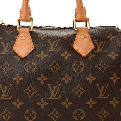 Louis Vuitton Monogram Speedy Bandouliere 25 7 of 11