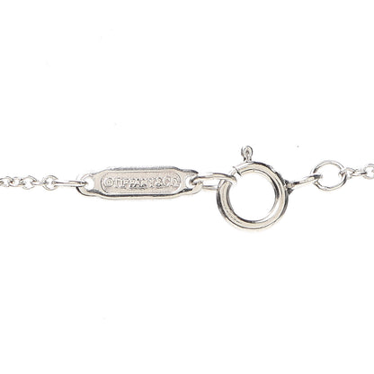 Tiffany Platinum Diamond Large Heart Lock Pendant Necklace 5 of 7
