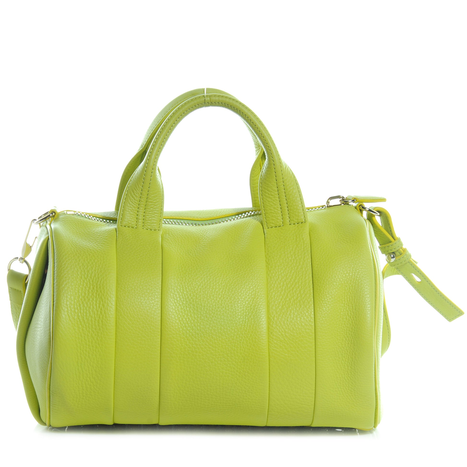 Alexander Wang Pebbled Leather Rocco Acid w Pale Gold Hardware 1 of 6